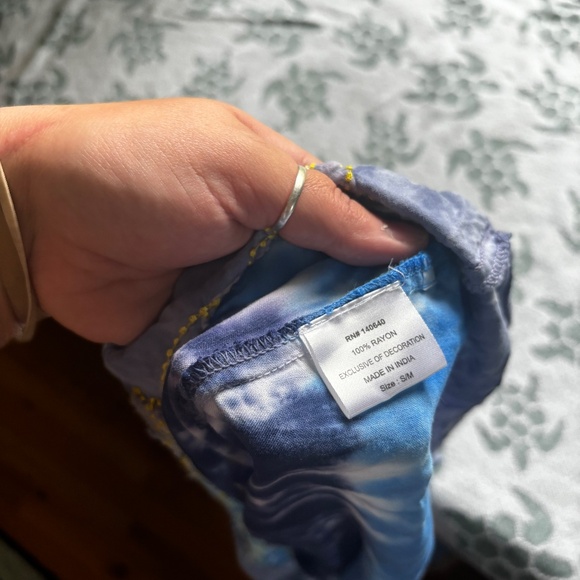 Sun Shine Raised S/M Flow Tye Dye Dress - Picture 7 of 10